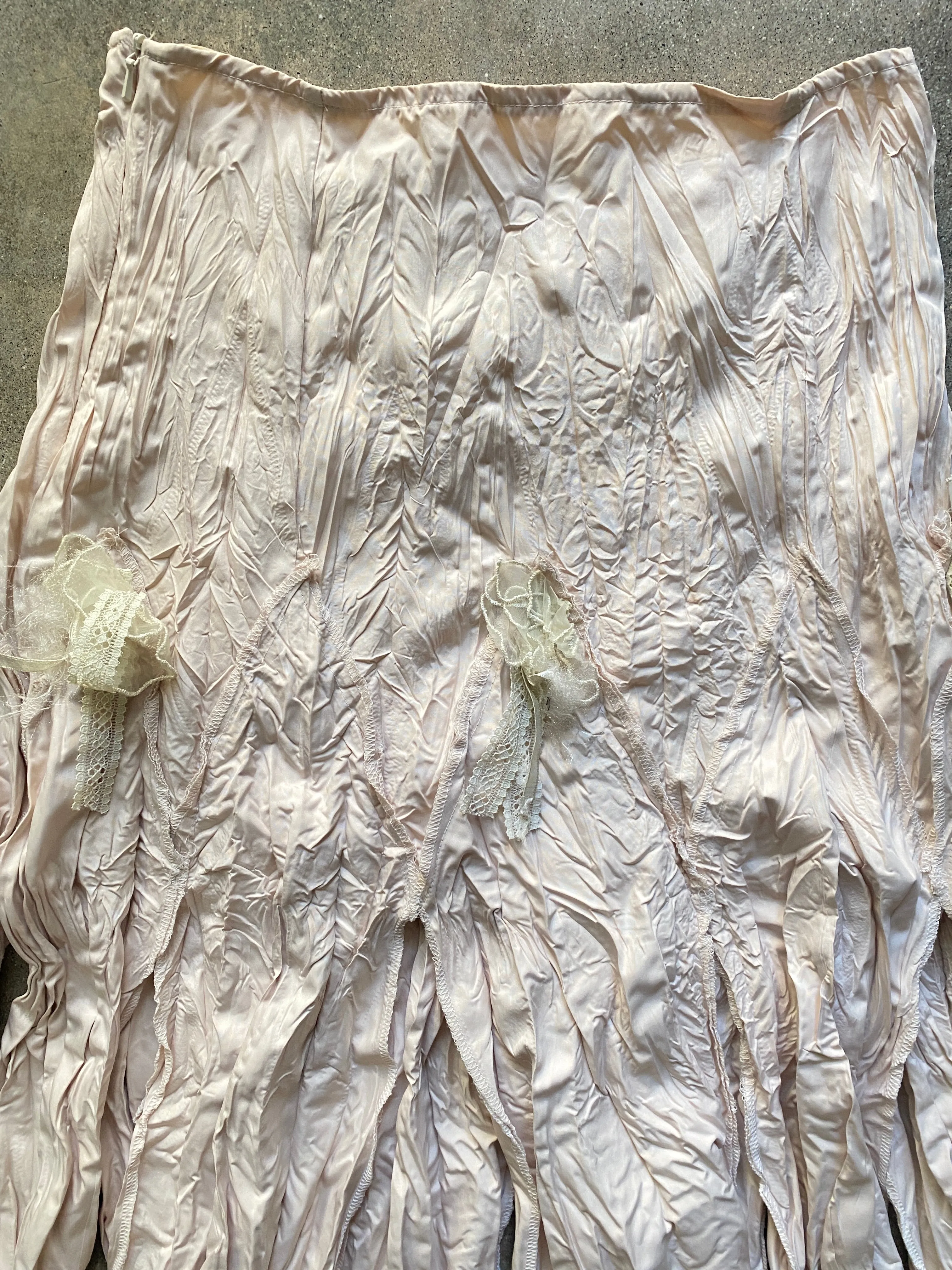 00's Abstract Midi Skirt