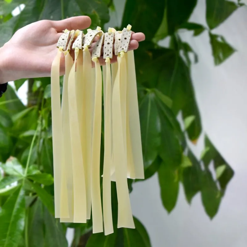1.2 mm Slingshot Flat Band Catapult Natural Latex Flat Elastic Resilient for Outdoor Game