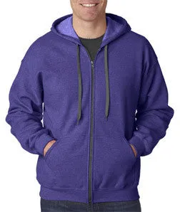 18700 Gildan Adult Heavy BlendVintage Classic Full-Zip Hooded Sweatshirt Lilac
