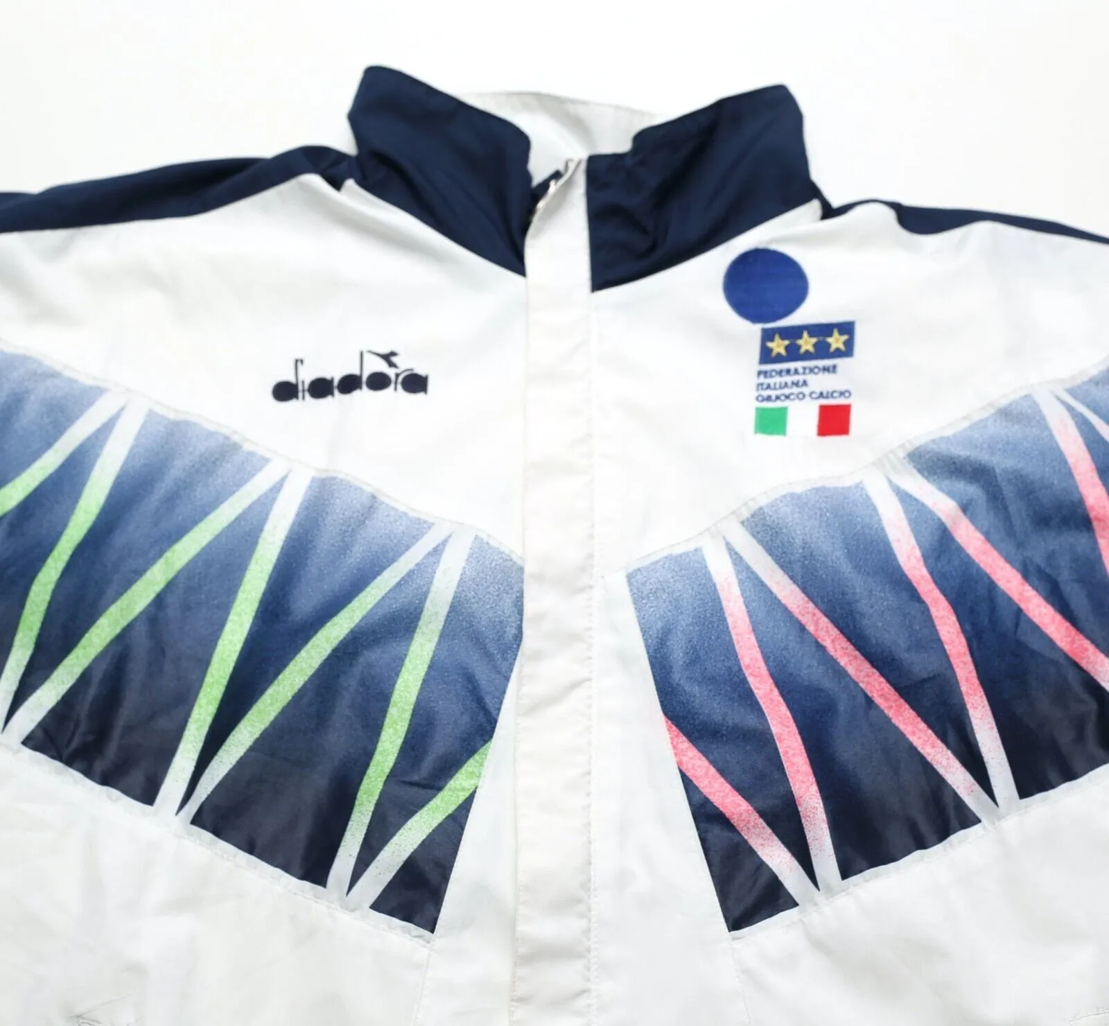 1994 ITALY Vintage Diadora Shell Jacket (XL) World Cup 94