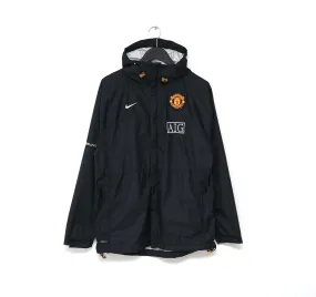 2006/08 Manchester United Vintage Nike Football Hooded Rain Jacket (M)