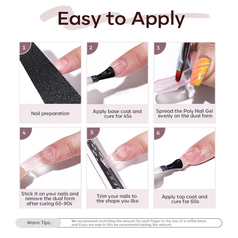 7 For $30 Sale Poly Nail Gel (15g)