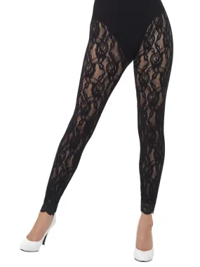 80s Lace Leggings