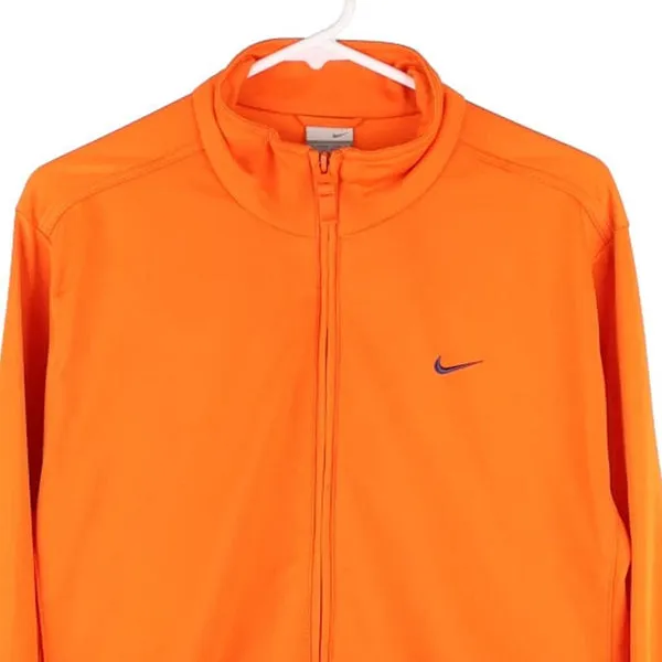 Age 14-16 Nike Track Jacket - XL Orange Polyester