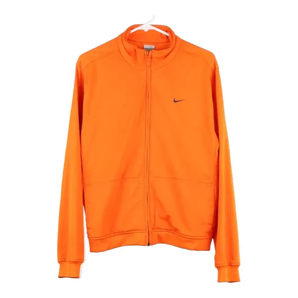 Age 14-16 Nike Track Jacket - XL Orange Polyester