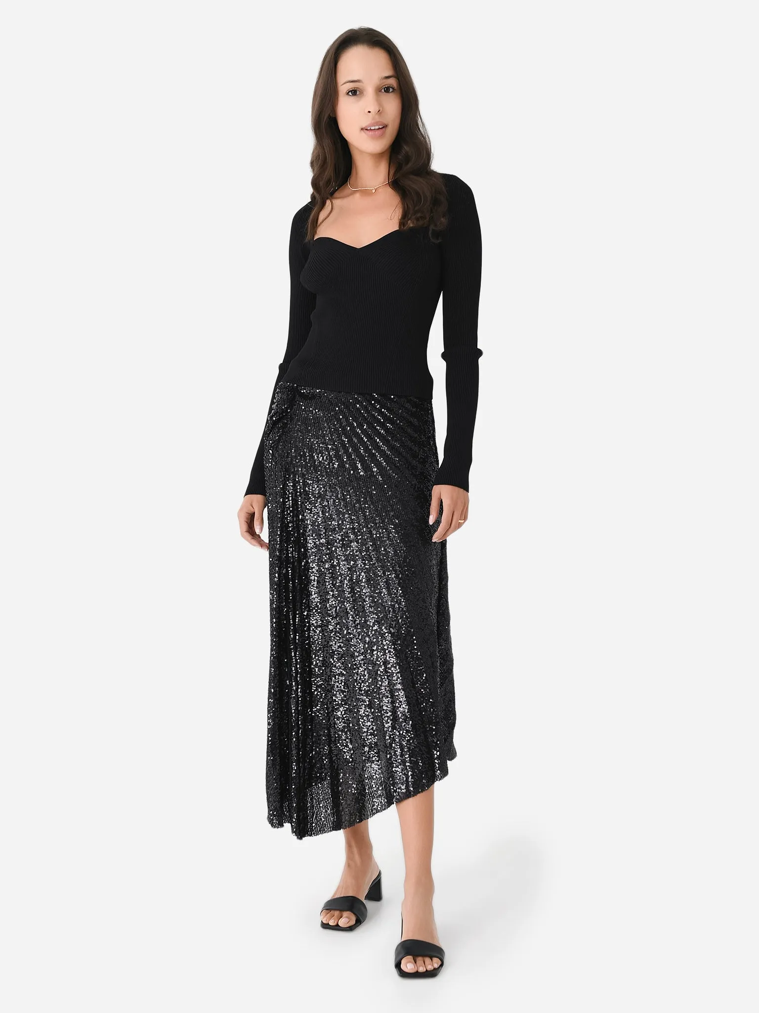ALC Women's Tori Sequin Skirt