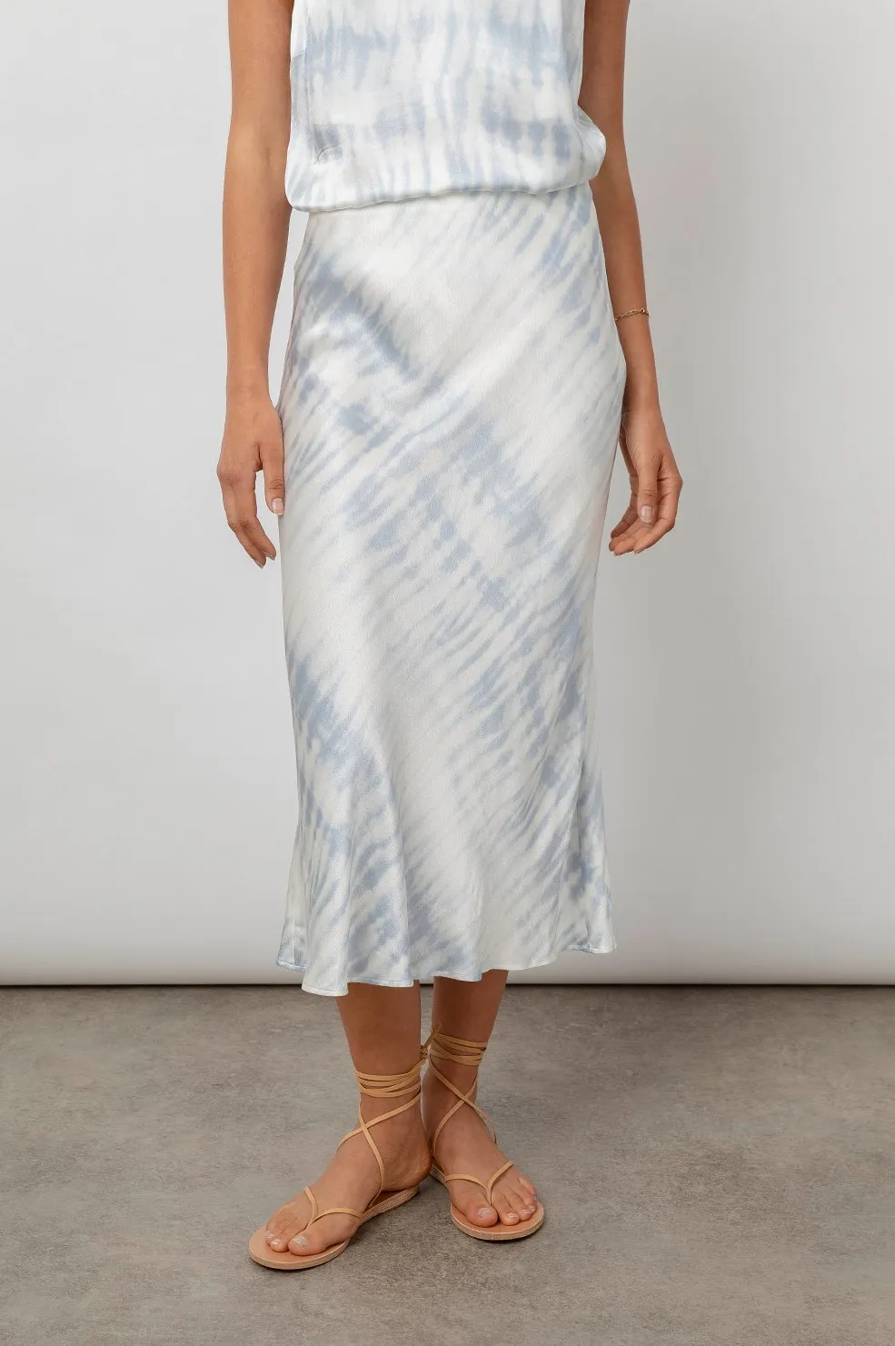 Anya Skirt - Blue Tide - size S