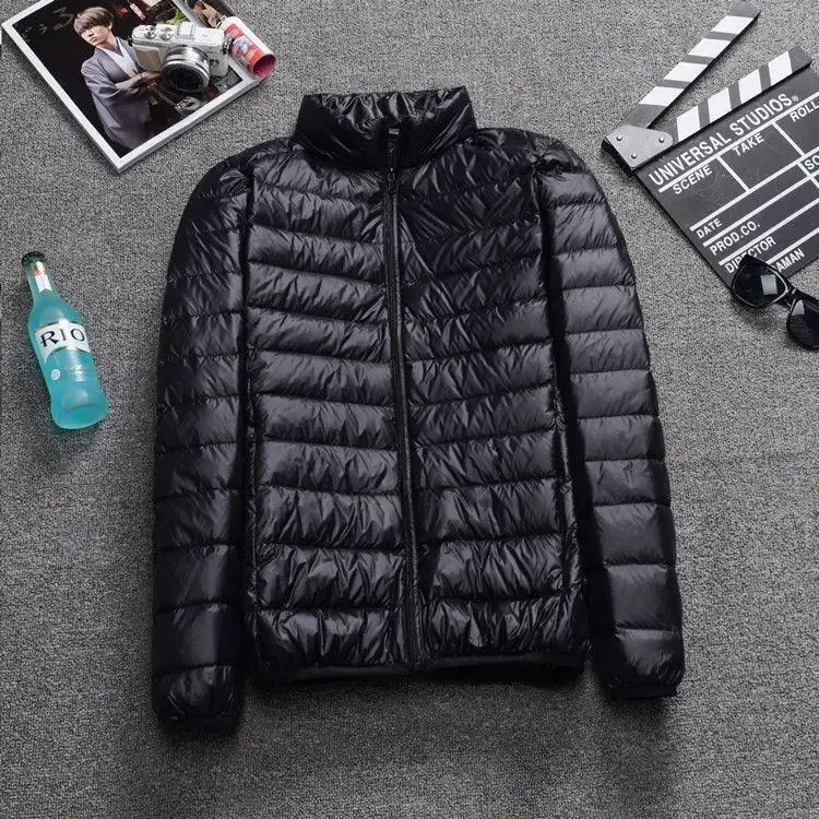 Ben - Men's Short Cropped Down Coat