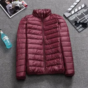 Ben - Men's Short Cropped Down Coat