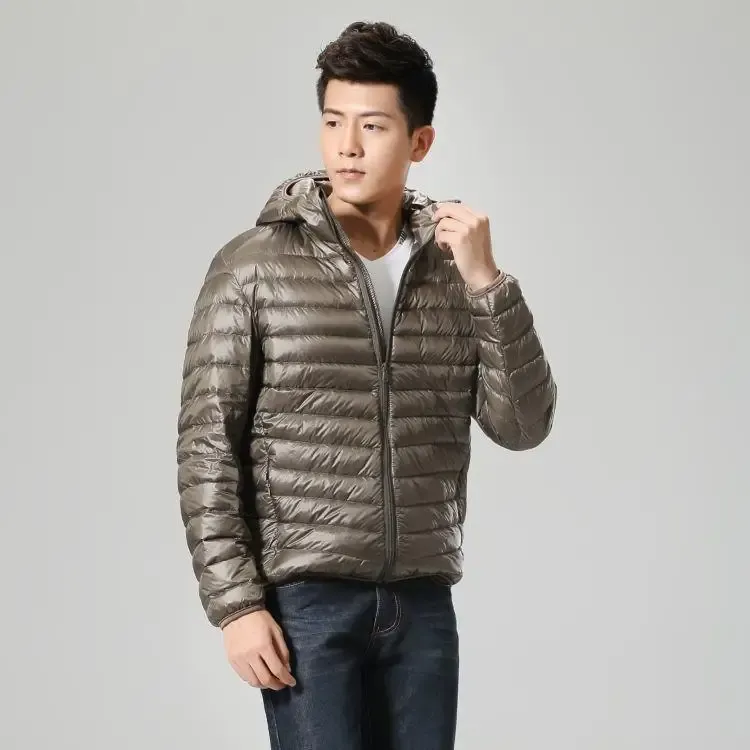 Ben - Men's Short Cropped Down Coat