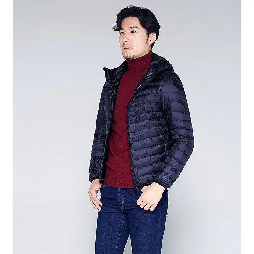 Ben - Men's Short Cropped Down Coat