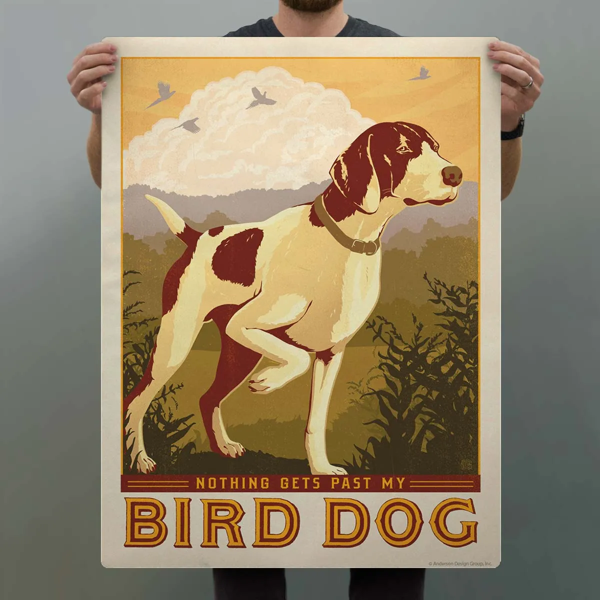 Bird Dog Hunting Decal