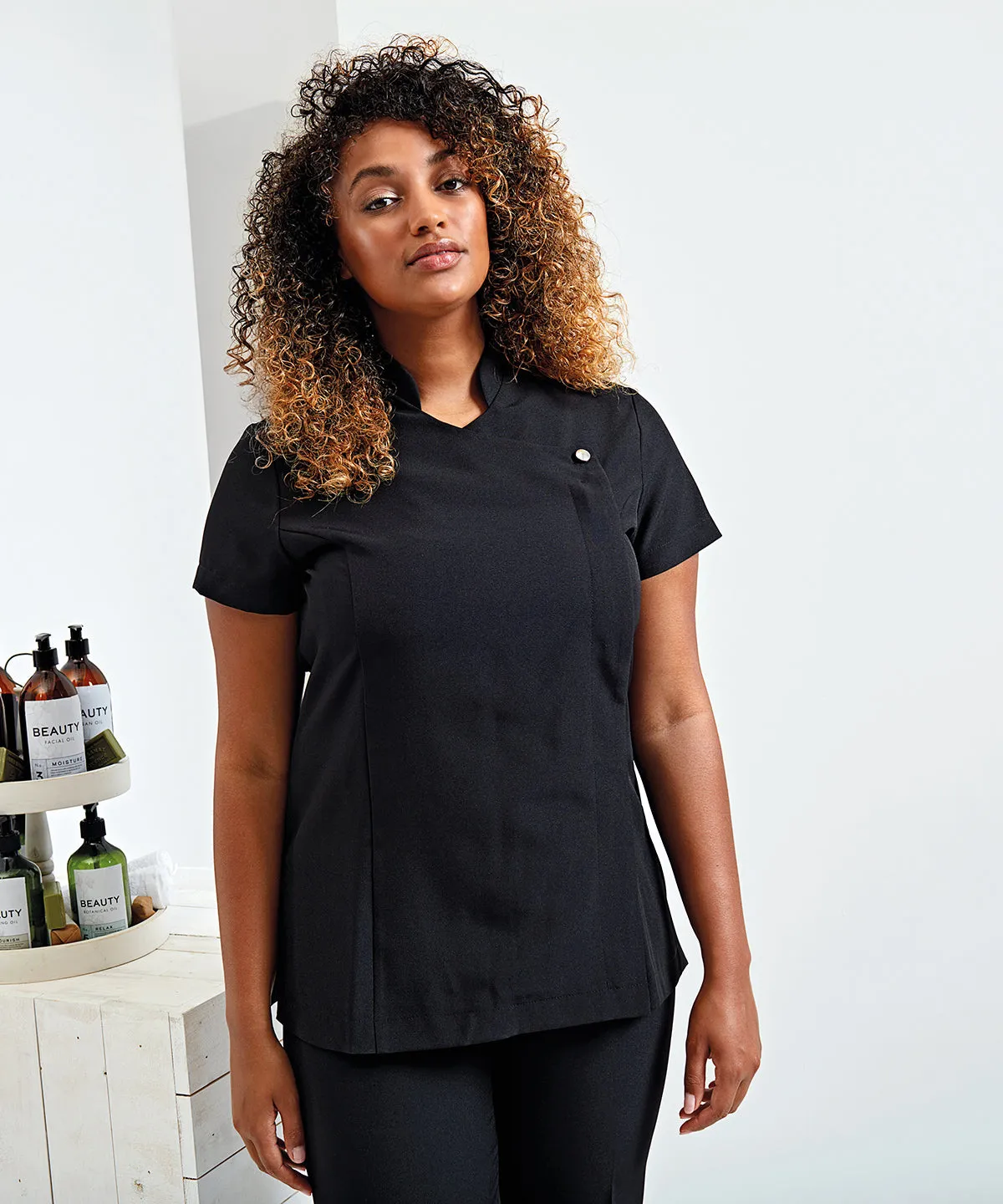 Blossom beauty and spa tunic | Hot Pink