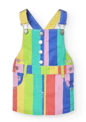 Boboli - Overall-Look Stripe Dress