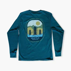 Bopper Pine Seattle Long Sleeve T-Shirt