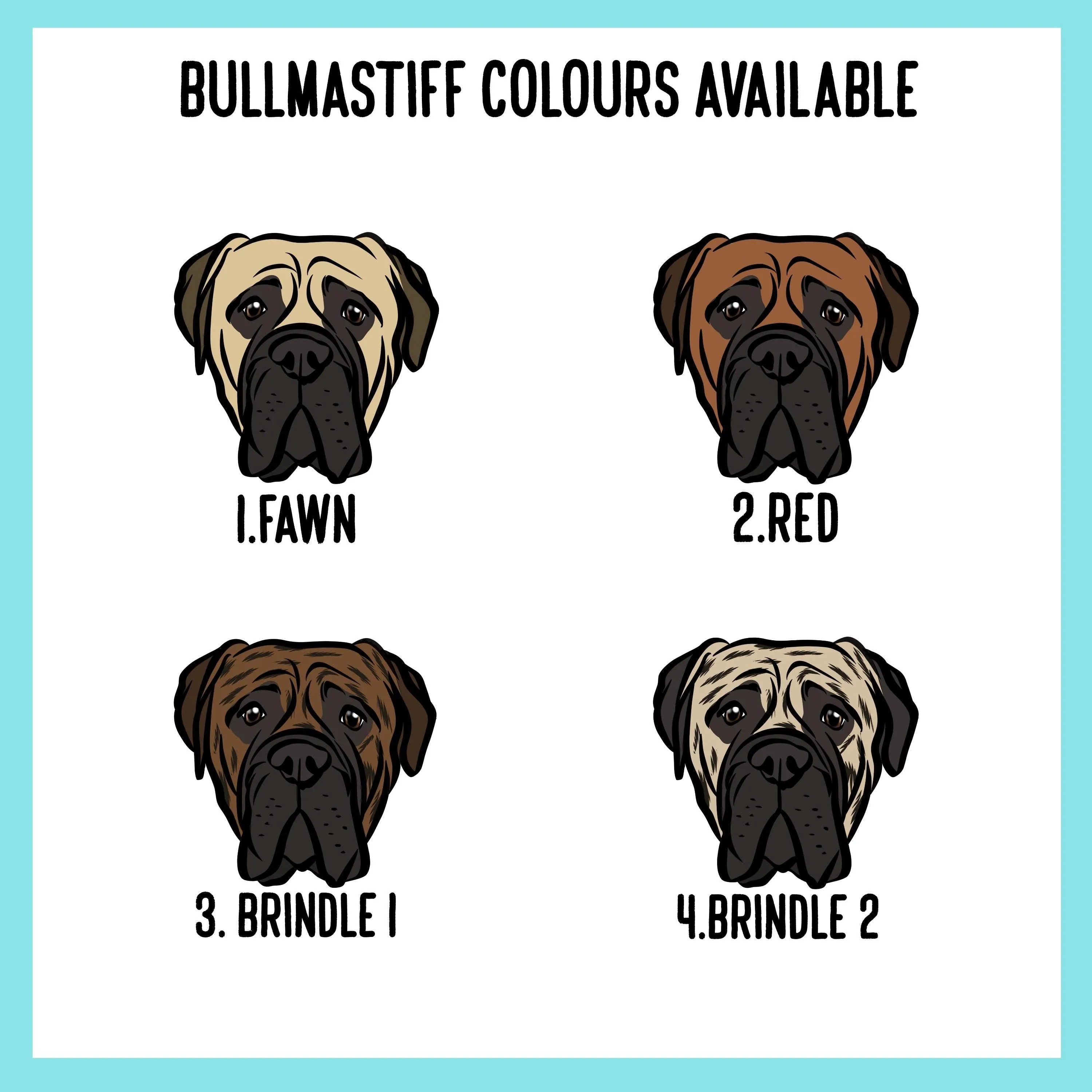Bullmastiff Print Collar