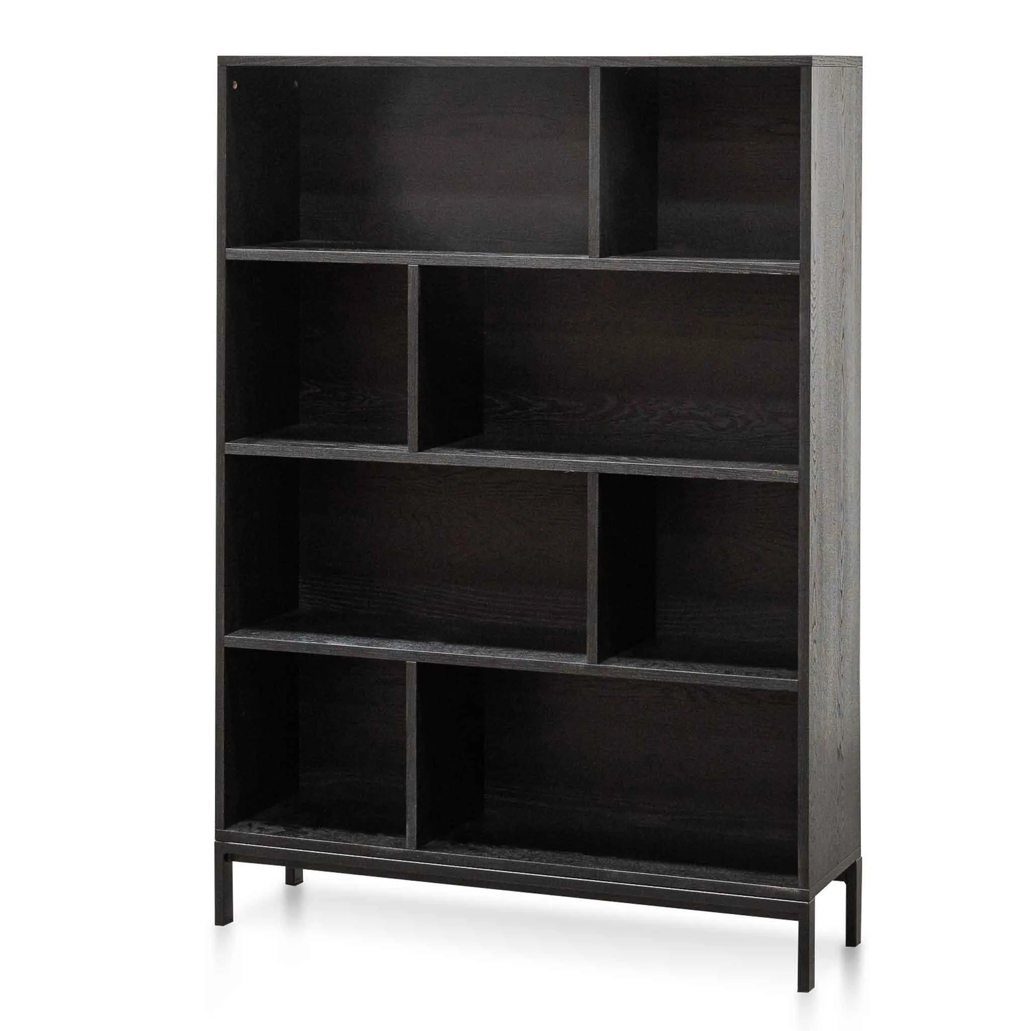 Calibre Deakin Wooden Bookcase - Black DT6407-KD