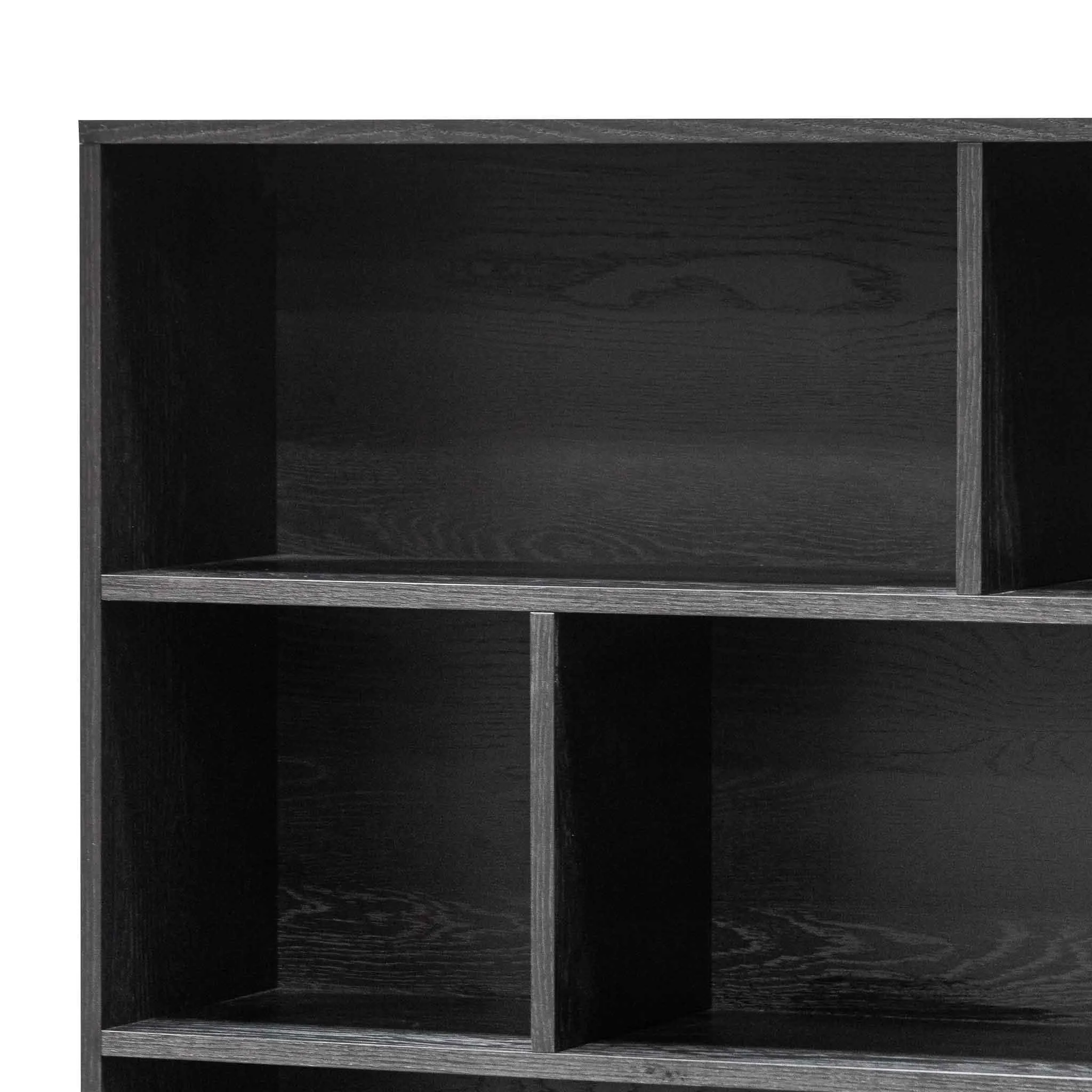 Calibre Deakin Wooden Bookcase - Black DT6407-KD