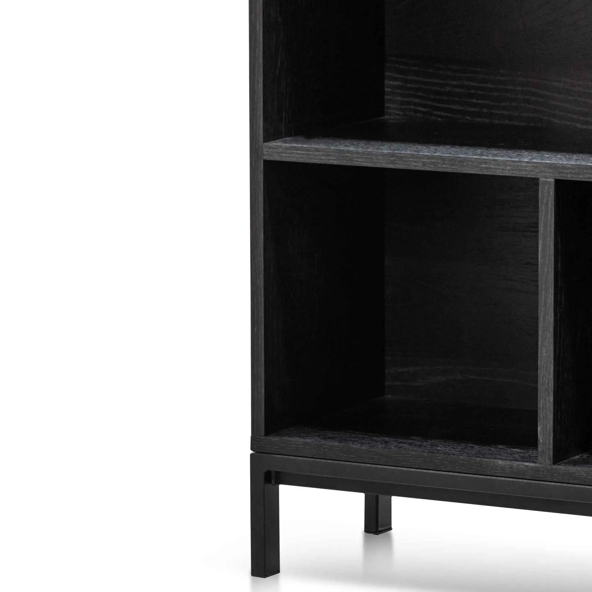 Calibre Deakin Wooden Bookcase - Black DT6407-KD