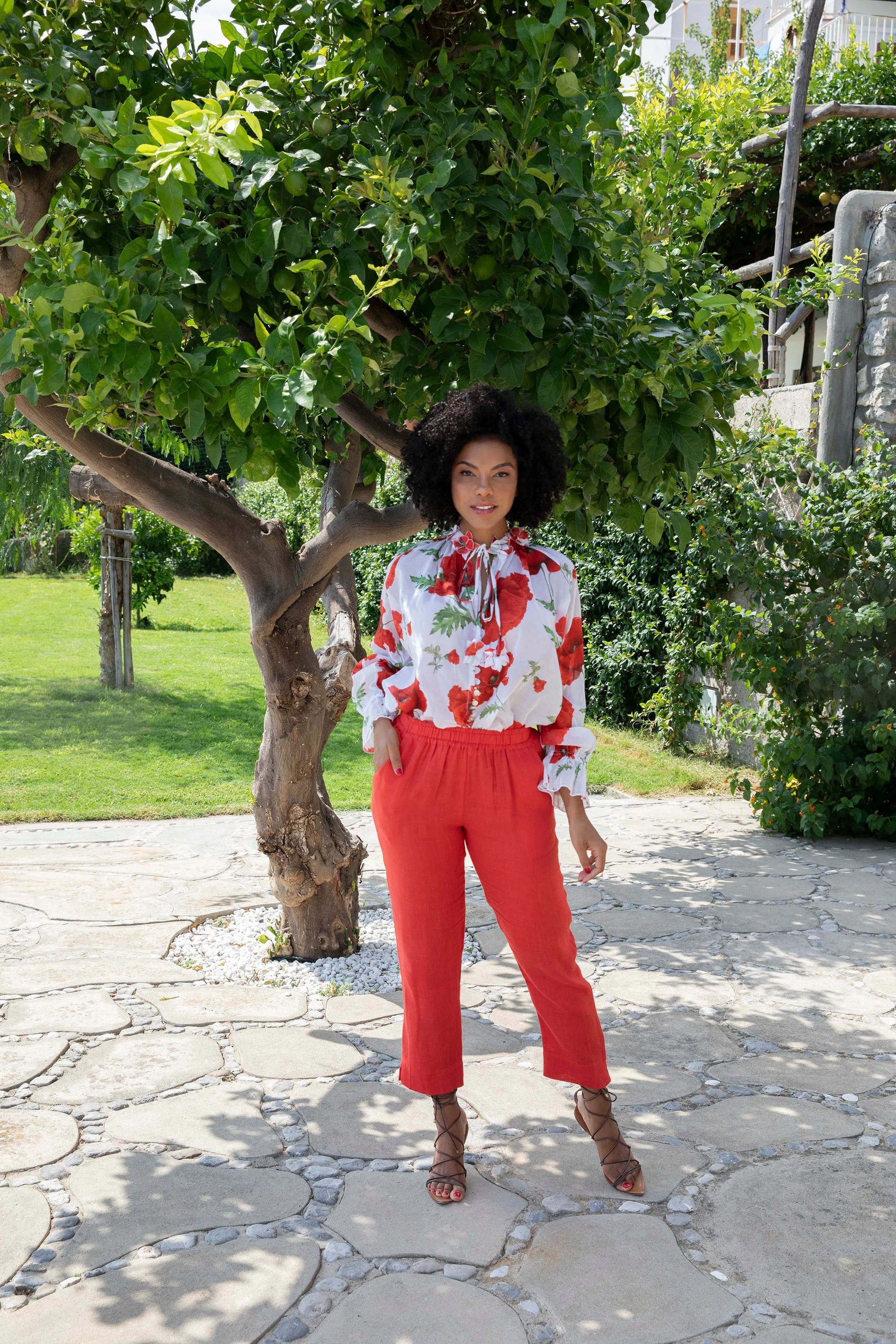 Camicia Giglio Poppy