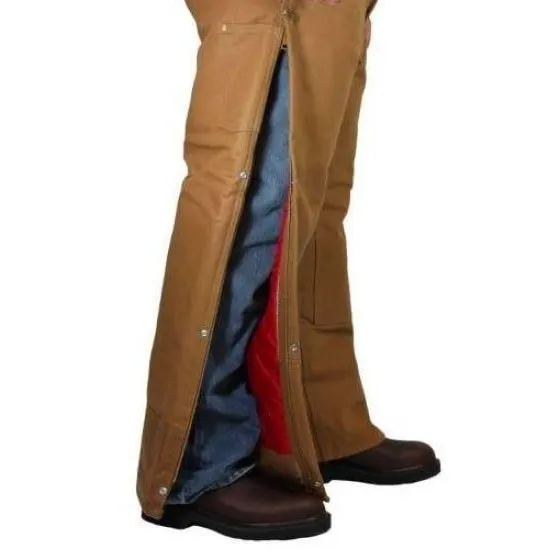 Carhartt Work Men's Bib Overalls Lined Duck Midweight R41