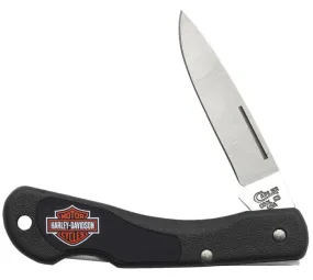 Case Harley-Davidson® Black Synthetic Mini Blackhorn®