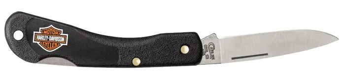 Case Harley-Davidson® Black Synthetic Mini Blackhorn®