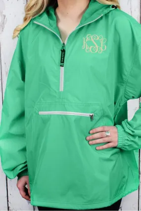 Charles River Lightweight Rain Pullover, Mint *Customizable! (Wholesale Pricing N/A)