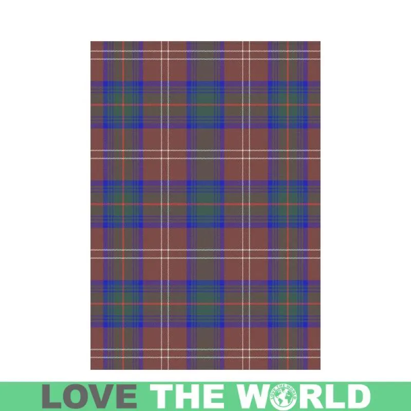 Chisholm Hunting Modern Tartan Flag K7