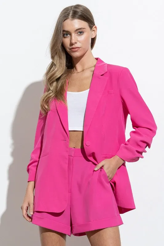 Chloe Blazer and Short Set