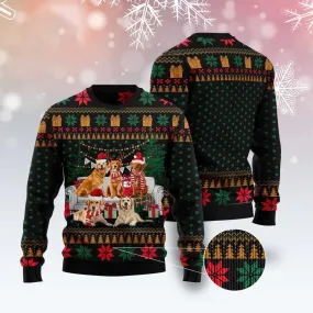 Christmas Sweater JulesRoche Funny Winter Wear All-Over-Print