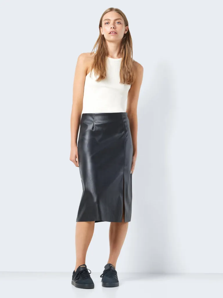 CLARA HW SLIT MIDI LENGTH SKIRT