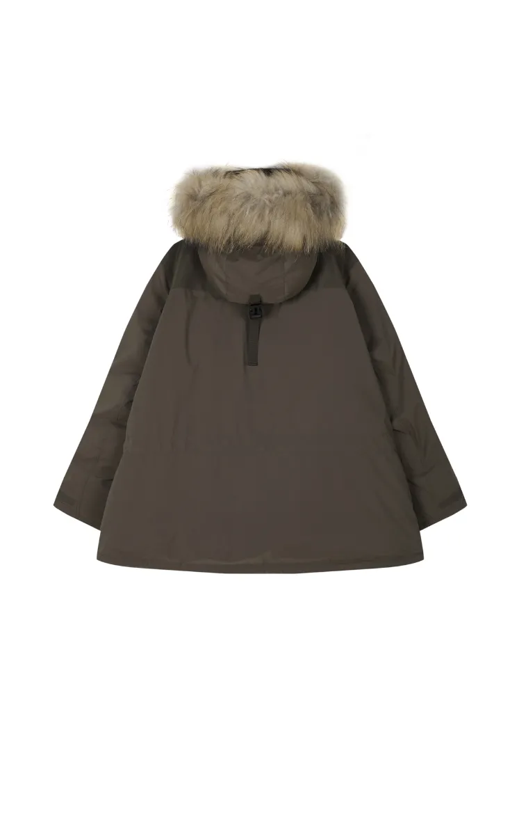 Coat / (Extreme Cold Weather) JNBY Water-Repellent A-Line Down Coat