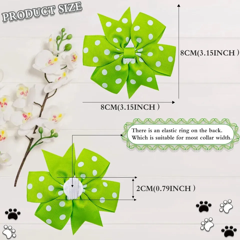 Collar Polkadot Pinwheel (100 pieces)