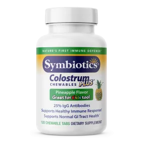 Colostrum Plus Chewables - Pineapple (120 Count)