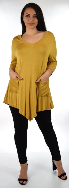 Comfy Plus Tunic,  Lagenlook Tunic, Plus size Tunic, Tall Tunic, Designer Tunic. Soft and Comfortable Tunic,,Plus size clothing, Women Tunic