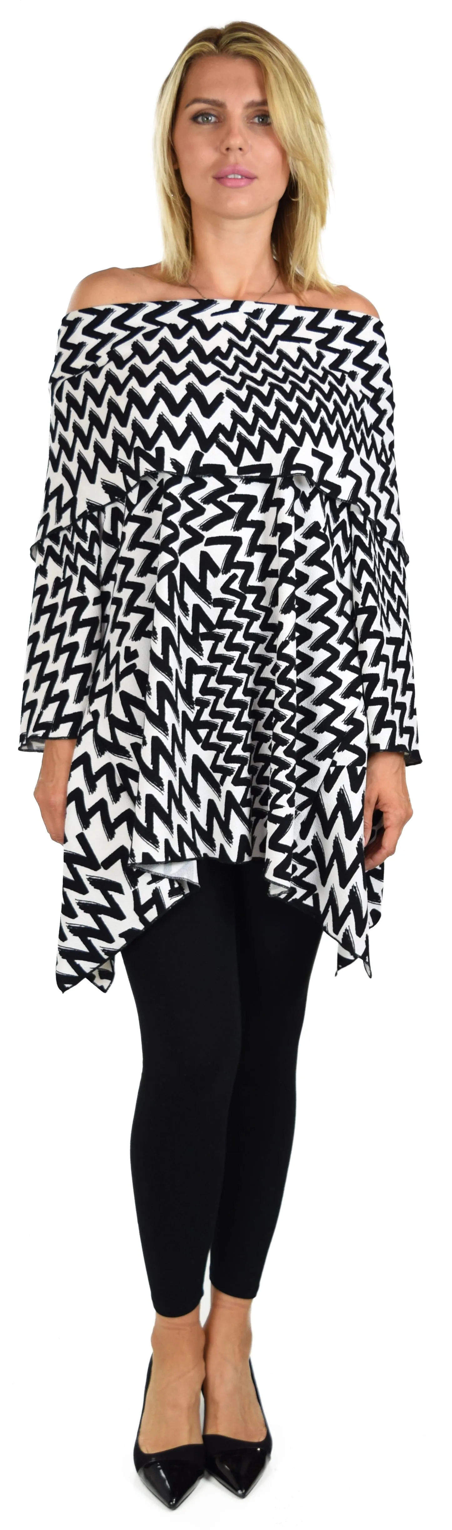 Copy of High End Tunic, Designer Tunic, Cowl Neck Tunic, Plus size tunic, Women Tunic, In premium Textured Fabric. L to 3XL