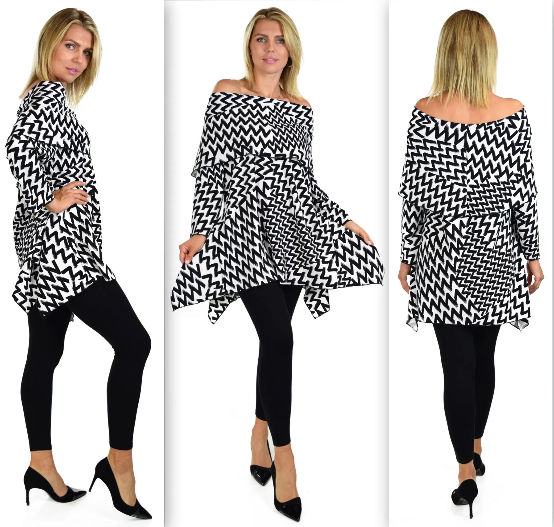 Copy of High End Tunic, Designer Tunic, Cowl Neck Tunic, Plus size tunic, Women Tunic, In premium Textured Fabric. L to 3XL