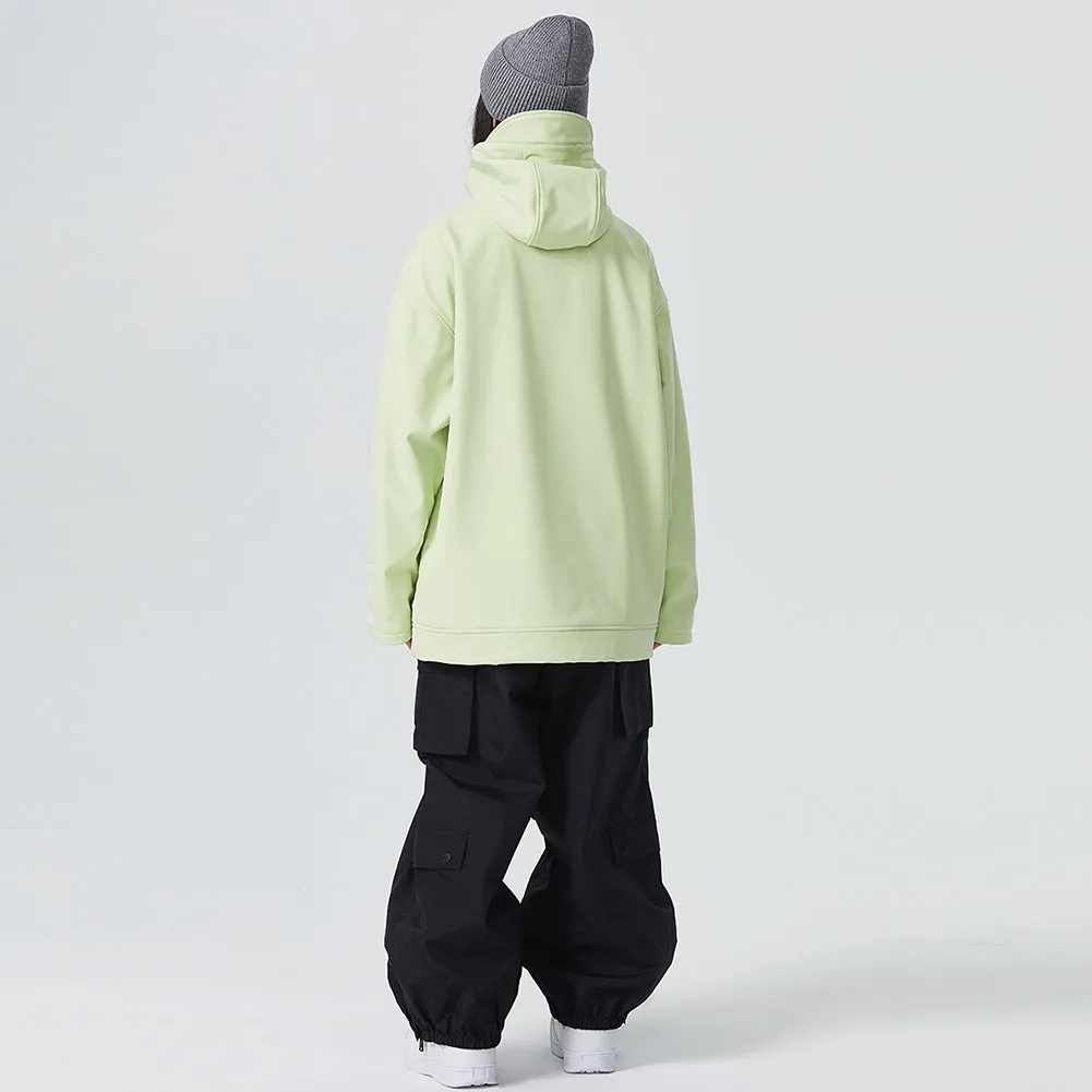 Couple Outdoor Winter Ski Hoodie Thicken Snowboard Anorak Jacket
