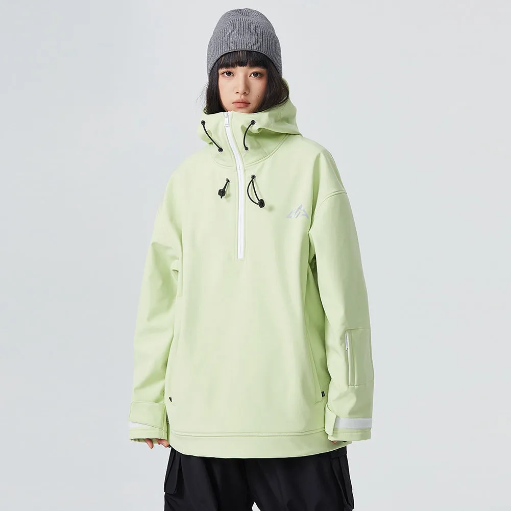Couple Outdoor Winter Ski Hoodie Thicken Snowboard Anorak Jacket