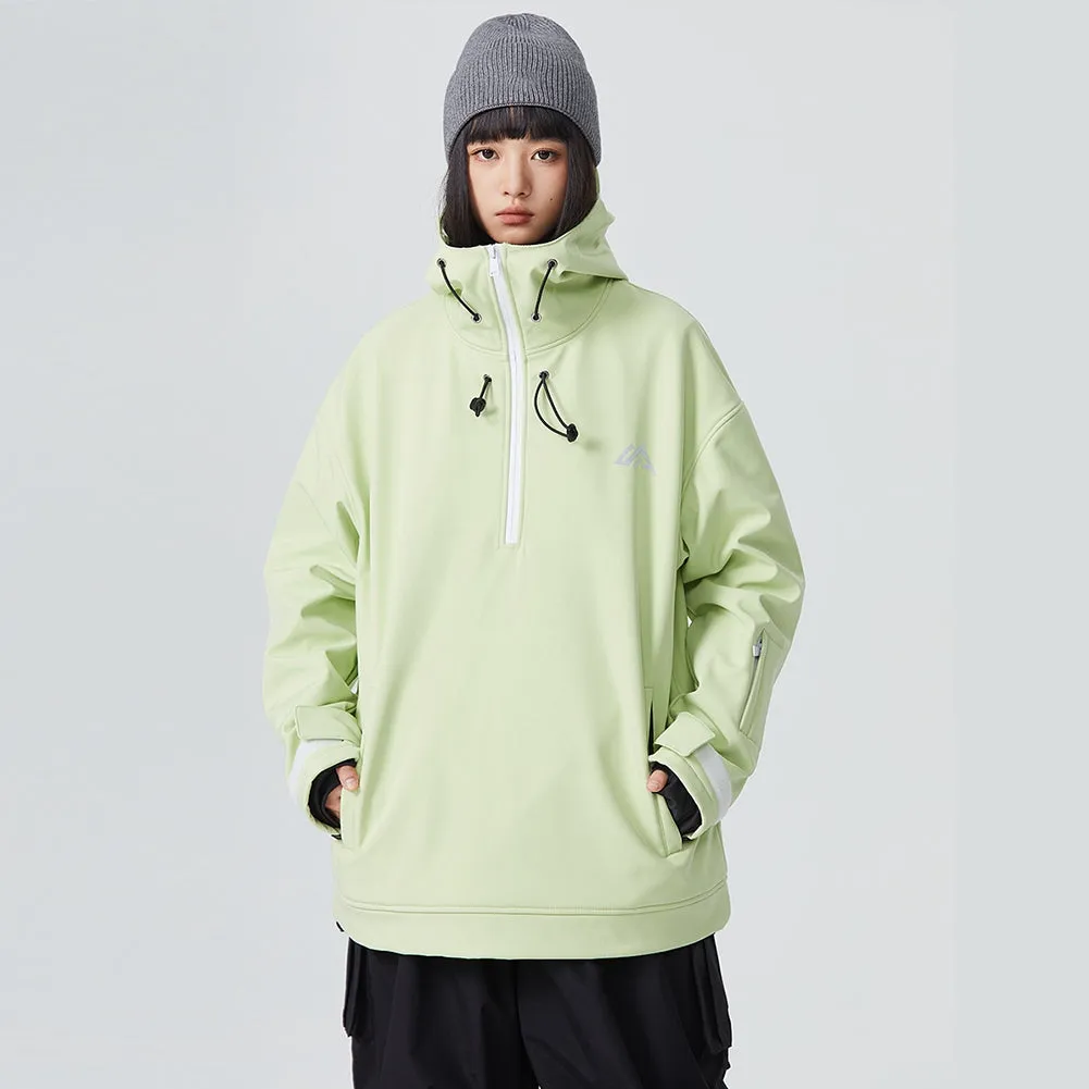 Couple Outdoor Winter Ski Hoodie Thicken Snowboard Anorak Jacket