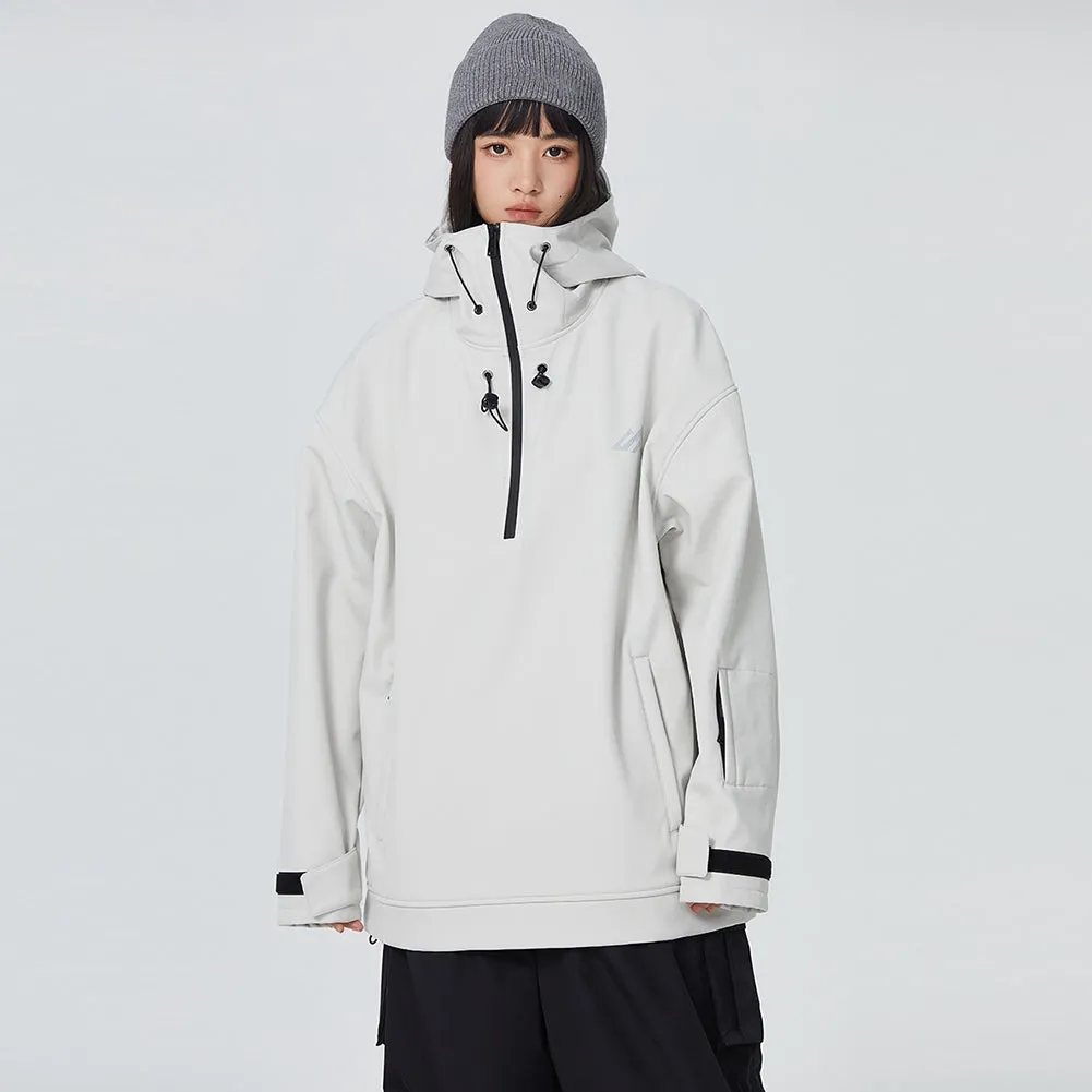 Couple Outdoor Winter Ski Hoodie Thicken Snowboard Anorak Jacket