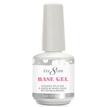 Cre8Tion Base Gel 0.5Oz - Base Coat