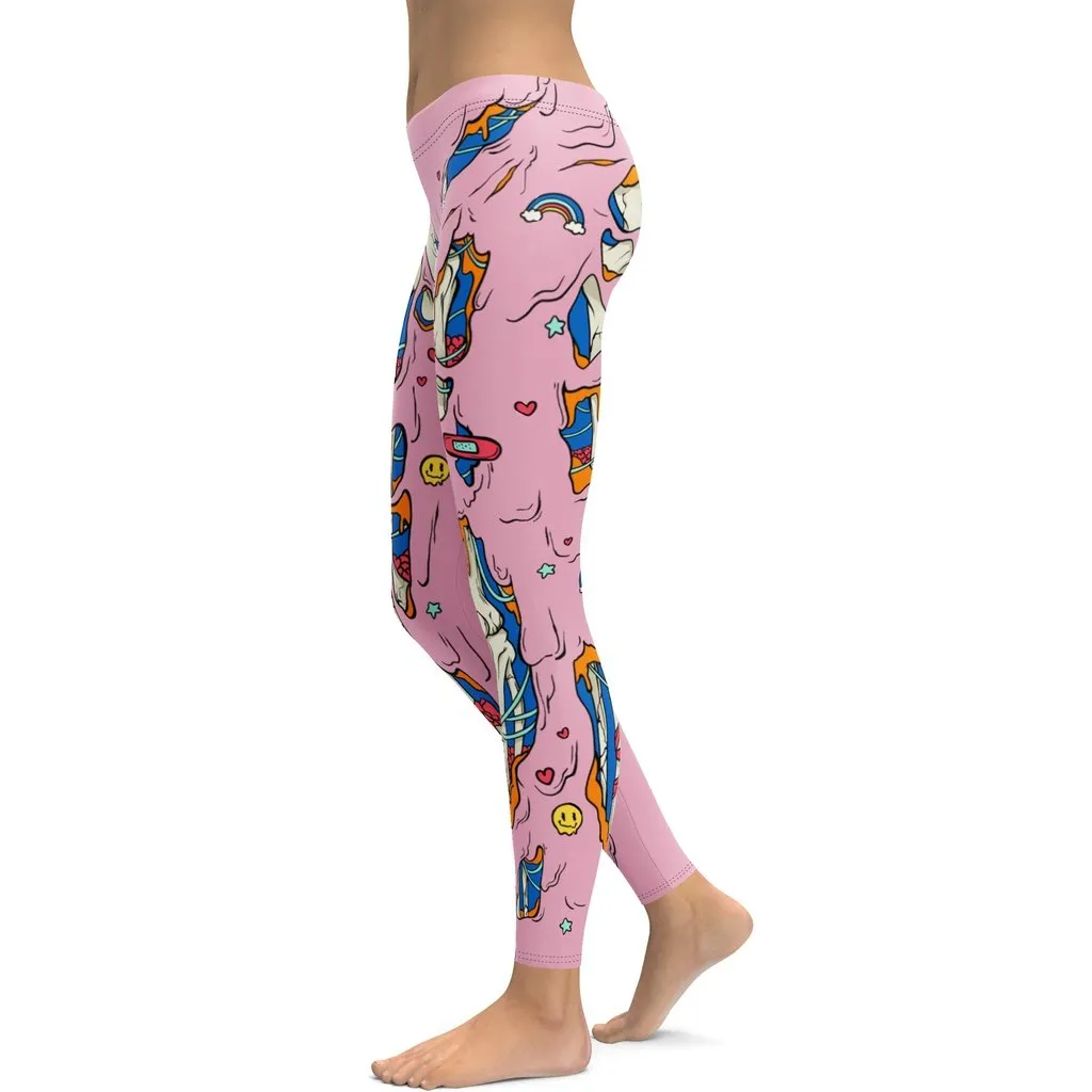 Cute Zombie Leggings