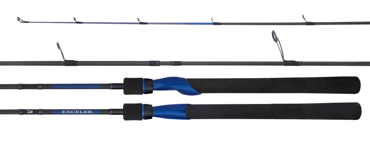 Daiwa 20 Exceler 662ULFS 2 Piece Spin Rod