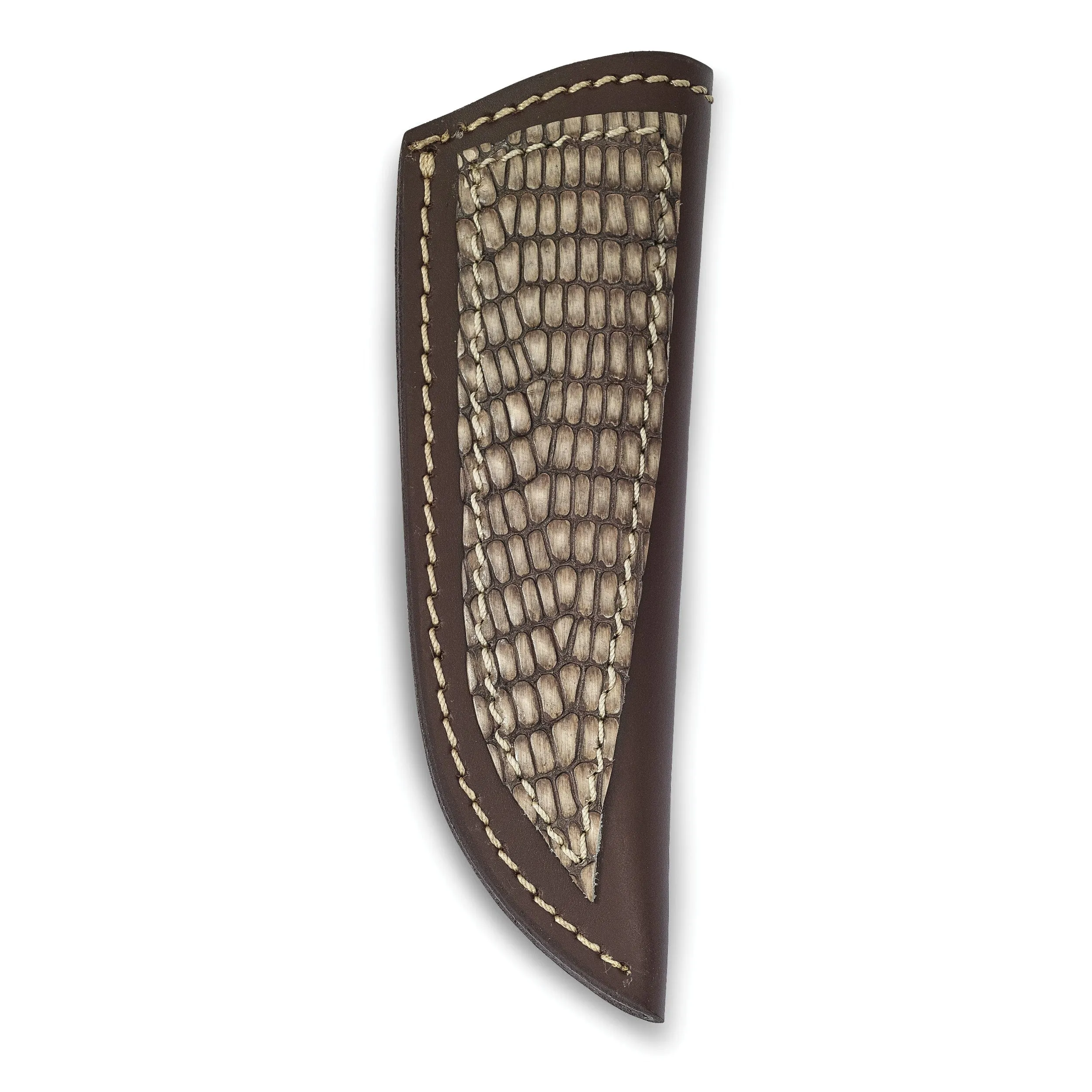 Damascus Steel Camel Bone Handle Hunting Knife