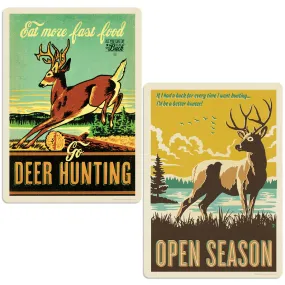 Deer Hunting Decal Set of 2