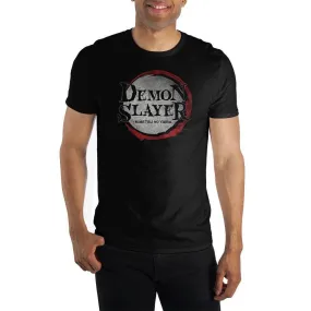 Demon Slayer Kimetsu no Yaiba Anime Logo Adult T-Shirt