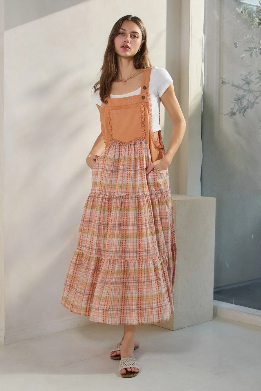 Denim Overall Dress