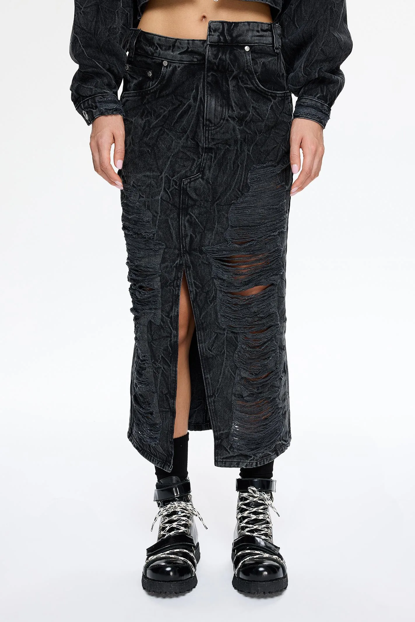 DENIM SKIRT 001